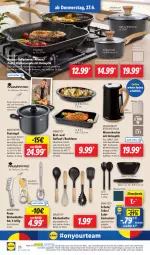 Gazetka promocyjna Lidl - Aktionsprospekt - Gazetka - ważna od 29.06 do 29.06.2024 - strona 36 - produkty: angebot, Backform, besteck, besteckset, brie, decke, Deckel, dell, edelstahl, eis, elle, ernesto, grill, Grillpfanne, herdarten, Holz, ilag, Kocher, küche, Küchen, Küchenhelfer, maille, Mode, ndk, Ofen, pasta, pfanne, reis, rel, salat, Schal, Schale, silvercrest, spaghetti, spülmaschinen, stielkasserolle, teller, Ti, topf, wasser, wasserkocher, ZTE