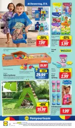 Gazetka promocyjna Lidl - Aktionsprospekt - Gazetka - ważna od 29.06 do 29.06.2024 - strona 42 - produkty: angebot, Bad, Bau, baumwolle, buch, dell, eis, elle, Holz, Kinder, Kreide, Mode, ndk, reine baumwolle, reis, Ria, Sandkasten, Sandspielzeug, Schal, Schale, Seife, spielzeug, strandtuch, Ti, Tipi, tuc, wasser, wolle, Zelt, ZTE
