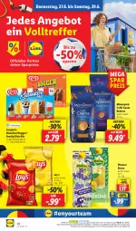 Gazetka promocyjna Lidl - Aktionsprospekt - Gazetka - ważna od 29.06 do 29.06.2024 - strona 52 - produkty: angebot, bohne, bohnen, coupon, eis, eistee, langnese, mövenpick, ndk, nogger, pfanne, Pfanner, reis, Schal, Schale, tee, Ti