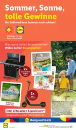 Gazetka promocyjna Lidl - Aktionsprospekt - Gazetka - ważna od 29.06 do 29.06.2024 - strona 58 - produkty: Bad, bestway, Brei, eis, gasgrill, gewinnspiel, grill, LG, mac, Meister, ndk, pool, reis, Schal, Schale, scooter, Sport, Ti