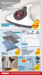 Gazetka promocyjna Penny - Prospekte - Gazetka - ważna od 15.10 do 15.10.2022 - strona 22 - produkty: asti, Behälter, bett, decke, eis, elle, kissen, kopfkissen, led-tischleuchte, Leuchte, leuchtmittel, LG, matratze, matratzen, nackenstützkissen, Reinigung, reis, Schal, Ti, tisch, tischleuchte, ZTE