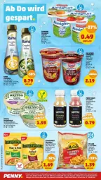 Gazetka promocyjna Penny - Prospekte - Gazetka - ważna od 15.10 do 15.10.2022 - strona 30 - produkty: almighur, almighurt, apfel, aufstrich, Becher, beutel, bresso, brot, brotaufstrich, creme, Dr. Oetker, ehrmann, flasche, gin, grütze, joghur, joghurt, Käse, leerdammer, LG, mandel, nuss, orange, pasta, smoothie, tee, Ti, ZTE