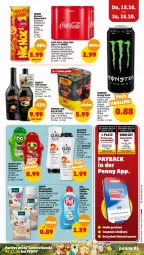 Gazetka promocyjna Penny - Prospekte - Gazetka - ważna od 15.10 do 15.10.2022 - strona 39 - produkty: Bad, coca-cola, cola, creme, cremedusche, drink, dusche, eis, erdnüsse, erfrischungsgetränk, flasche, getränk, Havana Club, irish cream, lorenz, monster, Monster Energy, nic nac's, oder sprite, rum, sprite, spülung, tee, Ti, Wild, zucker