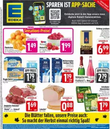 Gazetka promocyjna Edeka - Prospekte - Gazetka - ważna od 04.10 do 04.10.2025 - strona 1 - produkty: alkohol, angebot, angebote, Becher, beere, beeren, bohne, bohnen, braten, butter, dallmayr, dallmayr prodomo, deka, ecco, eis, flasche, frucht, fruchtsecco, grünländer, gulasch, haltbare milch, himbeer, himbeere, himbeeren, jungbullen, kaffee, Käse, käsescheiben, leberkäs, mac, mandarine, mandarinen, meggle, milch, prodomo, reis, rotkäppchen, rouladen, sekt, Ti, weihenstephan, wein