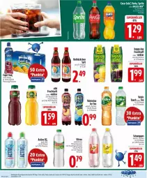 Gazetka promocyjna Edeka - Prospekte - Gazetka - ważna od 04.10 do 04.10.2025 - strona 20 - produkty: Alwa, apfel, bio, Cap, capri-sun, coca-cola, cola, eis, fanta, flasche, frucht, fruchtsaft, Happy Day, ice tea, mac, Mezzo Mix, mineralwasser, mit frucht, Nektar, pet-flasche, reis, saft, schweppes, sirup, sprite, tee, Ti, valensina, vitrex, volvic, wasser, ZTE