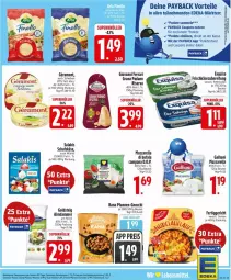 Gazetka promocyjna Edeka - Prospekte - Gazetka - ważna od 04.10 do 04.10.2025 - strona 5 - produkty: arla, beutel, coupon, coupons, deka, elle, exquisa, fertiggericht, finello, frischkäse, galbani, gnocchi, goldsteig, grana, grana padano, Käse, mozzarella, padano, payback, pfanne, pfannen, Rana, rel, rind, riserva, salakis, schafskäse, Ti, würfel