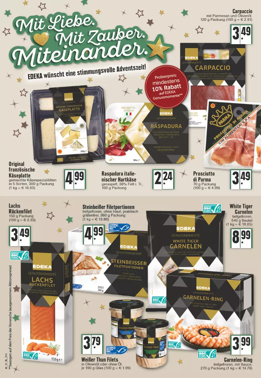 Aktueller Prospekt Edeka - Angebote der Woche - von 06.12 bis 11.12.2021 - strona 10