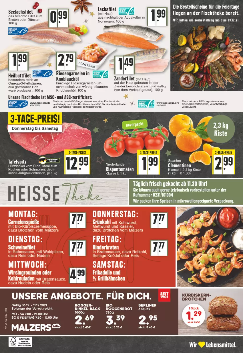 Aktueller Prospekt Edeka - Angebote der Woche - von 06.12 bis 11.12.2021 - strona 32