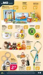 Gazetka promocyjna Netto - Woche 4 - Gazetka - ważna od 28.01 do 28.01.2023 - strona 14 - produkty: Anhänger, auer, besteck, besteck-set, Brettchen, Elan, Kinder, Kinderbesteck, leine, LG, maille, Maus, müsli, Müslischale, ring, Schal, Schale, tasse, Ti, ZTE