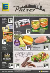 Gazetka promocyjna Edeka - Angebote der Woche - Gazetka - ważna od 05.02 do 05.02.2022 - strona 1 - produkty: aeg, ananas, beste butter, brustfilet, butter, culinaria, decke, deka, deutschlandcard, eintöpfe, erasco, erde, filet, früchte, hähnchenbrust, hähnchenbrustfilet, krombache, krombacher, krombacher pils, lebensmittel, nudel, nudel-topf, nuss, oder radler, pils, pizza, radler, Ria, salat, salz, schoko, Ti, topf