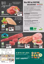 Gazetka promocyjna Edeka - Angebote der Woche - Gazetka - ważna od 05.02 do 05.02.2022 - strona 19 - produkty: asti, auer, Bau, Bauer, bio, bioland, decke, deka, ecco, eis, elle, erde, fleisch, Geflügel, Kugel, mango, Mochi, natur, naturland, nuss, Ofen, reis, rind, schnitzel, schwein, schweine, schweinefleisch, Sport, Sushi, Ti, Tiere, wein, weine, wolle, ZTE