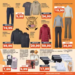 Gazetka promocyjna Real - Gazetka - ważna od 23.09 do 23.09.2023 - strona 20 - produkty: coupon, coupons, damen-hose, Damen-Slip, damen-slips, gin, Haussocken, hose, Jacke, Kapuzensweatshirt, leggings, Mantel, payback, Pullover, retroshorts, rum, shirt, shorts, slip, Slipper, slips, socken, Steppjacke, Steppmante, Stier, Strumpfhose, Sweathose, Sweatshirt, T-Shirt, Ti, Weste