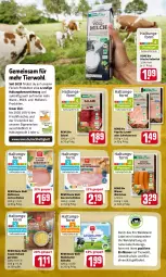 Gazetka promocyjna Rewe - REWE Ihr Kaufpark - Gazetka - ważna od 30.04 do 30.04.2022 - strona 14 - produkty: bio, butter, eis, Elan, fleisch, gouda, lachs, lachsschinken, lyoner, milch, molkereiprodukte, natur, paprika, rewe beste wahl, rewe bio, salami, schinken, schinkenwurst, Ti, vollmilch, wiener, wiener würstchen, wurst, würstchen, Yo