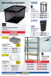 Gazetka promocyjna Metro - Food-NonFood - Gazetka - ważna od 15.05 do 15.05.2024 - strona 33 - produkty: auer, aufbewahrungsbox, auto, Behälter, beleuchtung, decke, Deckel, Draht, edelstahl, eimer, eis, Elektro, elle, gefrierkombination, gefrierschrank, henkel, kühlschrank, lack, lebensmittel, Metro, Ofen, regal, reis, Ria, rum, Schrank, schrauben, schwerlastregal, Spektrum, spülmaschinen, teller, Ti, tisch, treteimer