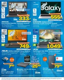 Gazetka promocyjna Euronics - Prospekte - Gazetka - ważna od 11.01 do 11.01.2023 - strona 15 - produkty: angebot, bett, dvd, Intel, Leuchte, medion, Medion Akoya, notebook, Samsung, samsung galaxy, ssd, Tastatur, Ti