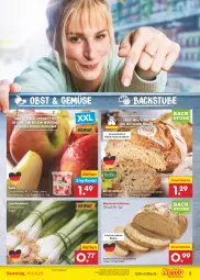 Gazetka promocyjna Netto Marken-Discount - Filial-Angebote - Gazetka - ważna od 15.04 do 15.04.2023 - strona 5 - produkty: angebot, auer, backofen, bestpreis, beutel, bio, brot, dauertiefpreis, Dinkelbrot, eis, Lauchzwiebel, lauchzwiebeln, LG, mac, mehl, obst, Ofen, reis, stube, Ti, tiefpreis, ZTE, zwiebel, zwiebeln