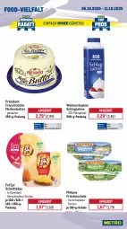 Gazetka promocyjna Metro - Wochen-Angebote - Gazetka - ważna od 11.10 do 11.10.2025 - strona 10 - produkty: angebot, bratwurst, brot, butter, coupon, dell, fol epi, Käse, knäckebrot, mac, markenbutter, milch, milka, milkana, mortadella, nuss, pilze, ring, rostbratwurst, sahne, salz, Schal, Schale, schlagsahne, schnittkäse, thüringer rostbratwurst, Ti, wasa, weihenstephan, wurst