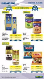Gazetka promocyjna Metro - Wochen-Angebote - Gazetka - ważna od 11.10 do 11.10.2025 - strona 12 - produkty: angebot, barilla, beutel, bohne, bohnen, caffè crema, De Cecco, drink, ecco, Effect, eis, energy drink, Gläser, haribo, italienische pasta, jacobs, jacobs krönung, lavazza, lindor, lindt, Metro, metro gastro, olive, oliven, pasta, pesto, reis, Ti