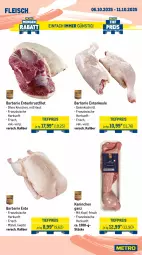 Gazetka promocyjna Metro - Wochen-Angebote - Gazetka - ważna od 11.10 do 11.10.2025 - strona 4 - produkty: Abtei, angebot, angebote, aqua, brustfilet, eis, elle, ente, Entenbrust, Entenkeule, filet, fisch, fische, Fischer, fleisch, forelle, frischfisch, früchte, garnelen, lachs, lachsfilet, meeresfrüchte, Metro, reis, rel, Schere, seelachsfilet, Ti, tiefpreis, Wild