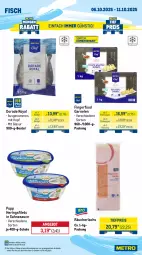 Gazetka promocyjna Metro - Wochen-Angebote - Gazetka - ważna od 11.10 do 11.10.2025 - strona 6 - produkty: ananas, angebot, beere, beeren, beutel, Dorade, dorade royal, eis, filet, filets, fisch, garnelen, grana, Granatäpfel, heidelbeere, heidelbeeren, hering, Herings, heringsfilets, lachs, mango, Metro, obst, Popp, Rana, Räucherlachs, reis, ring, sahne, sauce, Schal, Schale, Ti, tiefpreis