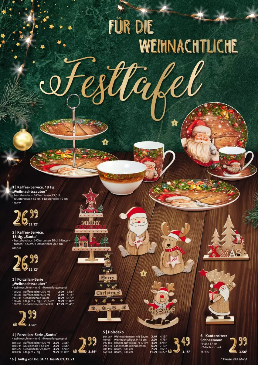 Aktueller Prospekt Selgros - Vorschau:
            WeihnachtenSpezial - von 04.11 bis 01.12.2021 - strona 16