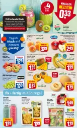 Gazetka promocyjna Rewe - REWE Ihr Kaufpark - Gazetka - ważna od 02.07 do 02.07.2022 - strona 2 - produkty: apfel, aprikose, aprikosen, banane, bananen, Blaubeer, discount, eis, Elan, elle, fleisch, galia melonen, grana, granatapfel, granatapfelkerne, kartoffel, kiwi, kühlregal, mango, melone, melonen, nuss, pfirsich, pfirsiche, plattpfirsiche, Rana, regal, reis, rewe beste wahl, rote tafeläpfel, Schal, Schale, smoothie, smoothies, tafeläpfel, tafeltrauben, Ti, tiefpreis, tisch, trauben, true fruits, zespri