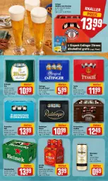 Gazetka promocyjna Rewe - REWE Ihr Kaufpark - Gazetka - ważna od 02.07 do 02.07.2022 - strona 25 - produkty: alkohol, Berger, bier, bitburger, bitburger pils, burger, eis, erdinger, Estrella Damm, grevensteiner, heineken, Lagerbier, oettinger, pils, pilsner, radeberger, radeberger pilsner, reis, rel, steiner, Ti, tyskie, warsteiner, zitrone