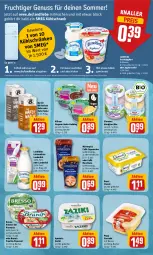 Gazetka promocyjna Rewe - REWE Ihr Kaufpark - Gazetka - ważna od 02.07 do 02.07.2022 - strona 9 - produkty: ACC, almighur, almighurt, apostels, bacon, becel, Becher, beere, bio, bresso, Cap, cappuccino, chia, cin, ehrmann, ehrmann almighurt, eier, eiersalat, eis, erdbeere, frucht, fruchtjoghurt, hafer, joghur, joghurt, joghurt mild, kräuter, kühlschrank, landliebe, landmilch, mac, macchiato, milch, milram, mövenpick, natur, nuss, paprika, peperoni, Peroni, Popp, pudding, reis, salat, Schrank, Ti, zaziki