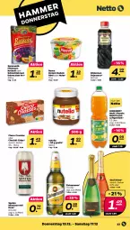 Gazetka promocyjna Netto - Woche 50 - Gazetka - ważna od 17.12 do 17.12.2022 - strona 23 - produkty: chips, choclait chips, choco crossies, crossies, debrecziner, frucht, fruchtsaft, fruchtsaftgetränk, getränk, gsw, kikkoman, Kraut, nudel, nudeln, nutella, rind, rotkohl, saft, sauce, soja, sojasauce, Spaten, Ti, vita