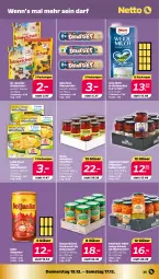 Gazetka promocyjna Netto - Woche 50 - Gazetka - ważna od 17.12 do 17.12.2022 - strona 25 - produkty: arla, auer, Bau, Bauer, bockwurst, eis, elle, erbsen, fleisch, frucht, Gläser, junge erbsen, küche, milch, möhren, morellen, natur, pflaume, pflaumen, rel, schattenmorellen, smarties, Ti, weidemilch, wurst, zucker