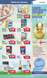 Gazetka promocyjna Combi - Prospekte - Gazetka - ważna od 09.04 do 09.04.2022 - strona 15 - produkty: Becher, beutel, Dr. Oetker, eier, eierlikör, flasche, gutschein, gutscheine, kakao, likör, sahne, sahnesteif, schoko, schokolade, Ti, zucker