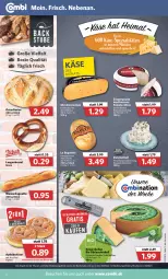 Gazetka promocyjna Combi - Prospekte - Gazetka - ważna od 09.04 do 09.04.2022 - strona 8 - produkty: angebot, angebote, Anhänger, apfel, baguette, berliner, bio, brezel, doppelrahmstufe, eis, elle, französischer weichkäse, frischkäse, frischkäsezubereitung, gouda, holländischer schnittkäse, Käse, Käserebellen, Laugenbrezel, Old Amsterdam, olive, österreichischer schnittkäse, rebell, reis, schnittkäse, Spezi, stube, Ti, tomate, topf, weichkäse, wurst, zwiebel