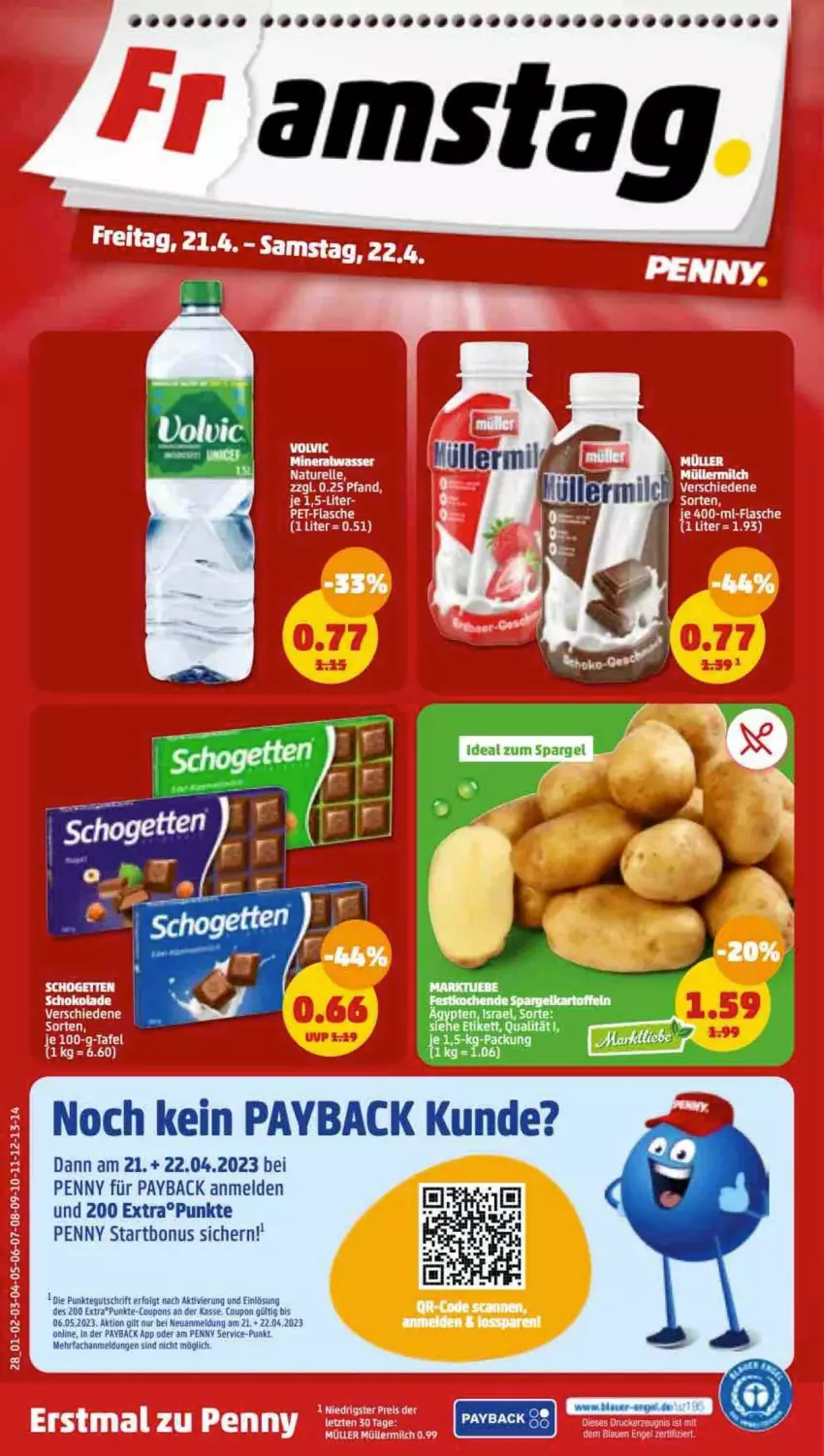 Aktueller Prospekt Penny - Prospekte - von 17.04 bis 22.04.2023 - strona 28 - produkty: coupon, coupons, LG, payback, spargel, Ti