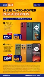 Gazetka promocyjna Aldi Nord - Von Montag - Gazetka - ważna od 08.03 do 08.03.2025 - strona 43 - produkty: akku, aldi, aldi talk, Betriebssystem, eis, Germ, hardware, hauptkamera, kamera, Kameras, medion, microsd, ndk, reis, ring, rwe, sim, Ti, versandkostenfrei, ZTE