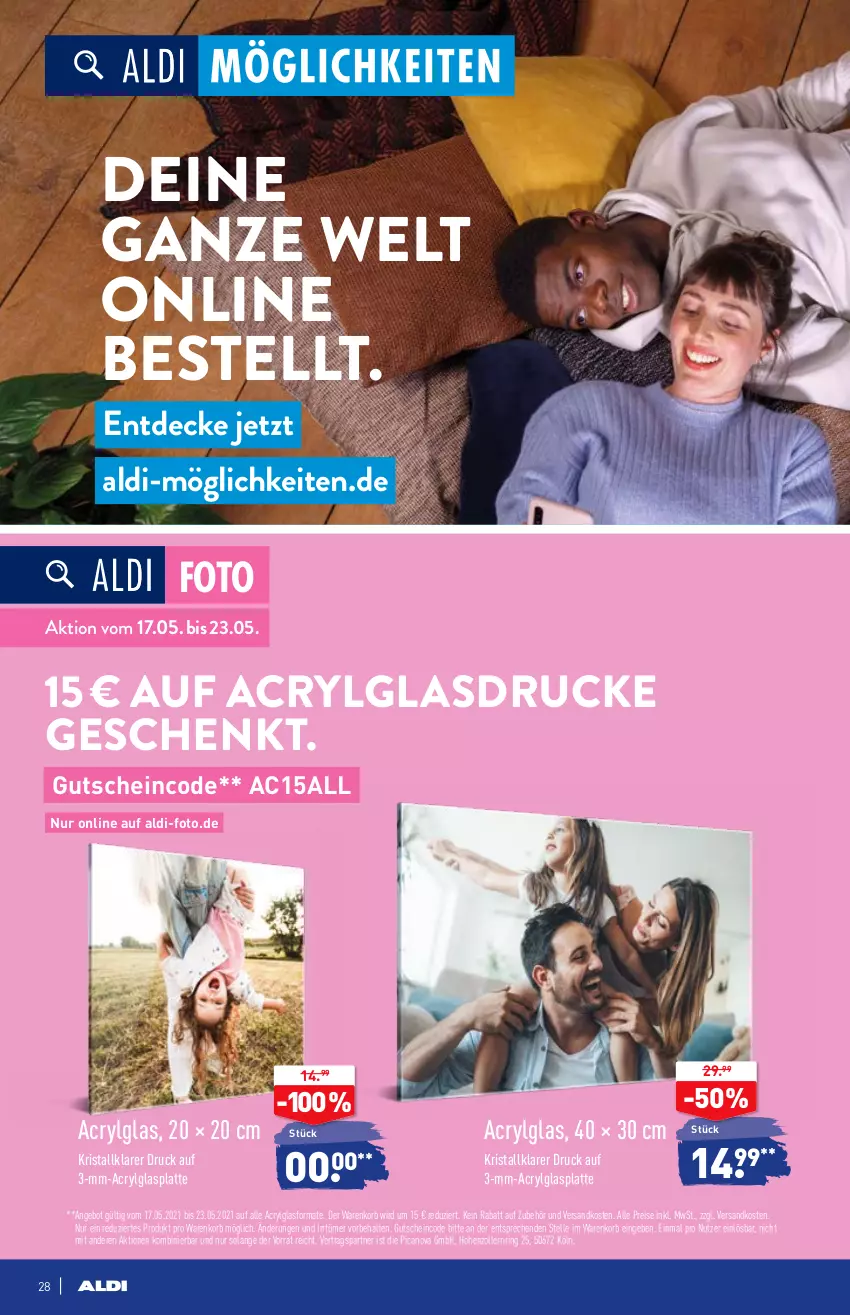 Aktueller Prospekt Aldi Nord - Aldi-Aktuell - von 17.05 bis 05.06.2021 - strona 28