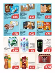 Gazetka promocyjna Feneberg - Prospekte - Gazetka - ważna od 23.04 do 23.04.2022 - strona 15 - produkty: agrarfrost, Alwa, amecke, Becher, beutel, bier, bio, coffein, cornetto, Crazy Frites, creme, deka, drink, eis, eiscreme, energy drink, filet, filets, fisch, flasche, followfish, fuze tea, garnelen, getränk, Griddies, lachs, lack, landliebe, landliebe eiscreme, magnum, mineralwasser, monster, Monster Energy, Paula, paulaner, reis, ring, säfte, Ti, Tintenfischringe, volvic, wasser