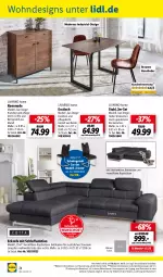 Gazetka promocyjna Lidl - Juni-Highlights im Onlineshop - Gazetka - ważna od 30.06 do 30.06.2023 - strona 24 - produkty: bett, bettkasten, braun, dell, eis, esstisch, kommode, kopfstütze, Mode, ndk, Ria, rückenlehne, schwingstuhl, Sofa, stuhl, Ti, tisch, ZTE