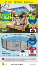 Gazetka promocyjna Lidl - Juni-Highlights im Onlineshop - Gazetka - ważna od 30.06 do 30.06.2023 - strona 40 - produkty: abdeckplane, auer, bestway, dell, eis, elle, erde, Garten, Holz, Mode, ndk, pool, reis, salz, Sandkasten, steel pro, tee, Ti, wasser