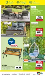 Gazetka promocyjna Lidl - Juni-Highlights im Onlineshop - Gazetka - ważna od 30.06 do 30.06.2023 - strona 5 - produkty: auer, Bank, dell, funktionssofa, Garten, gartenbank, gartenmöbel, Holz, kissen, korb, möbel, Mode, Ria, Rückenkissen, rückenlehne, Sofa, Ti, tisch