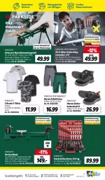 Gazetka promocyjna Lidl - Juni-Highlights im Onlineshop - Gazetka - ważna od 30.06 do 30.06.2023 - strona 7 - produkty: akku, auer, Bank, hose, korb, ladegerät, LG, Parkside, säge, shirt, shirts, Steckschlüsselsatz, T-Shirt, Ti