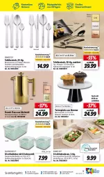 Gazetka promocyjna Lidl - Juni-Highlights im Onlineshop - Gazetka - ważna od 30.06 do 30.06.2023 - strona 9 - produkty: auer, besteck, champagne, champagner, edelstahl, ernesto, frischhaltedosen, gabel, kaffee, korb, latte, LG, Löffel, messer, silvercrest, spülmaschinen, Ti, torte