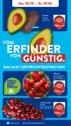 Gazetka promocyjna AldiSud - NÄCHSTE WOCHE - Gazetka - ważna od 07.10 do 07.10.2023 - strona 4 - produkty: aldi, avocado, beere, beeren, eis, erdbeere, erdbeeren, kracher, LG, nuss, reis, Ti, trauben