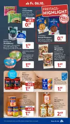 Gazetka promocyjna AldiSud - NÄCHSTE WOCHE - Gazetka - ważna od 07.10 do 07.10.2023 - strona 40 - produkty: almare, arrabbiata, barilla, basilico, beutel, champignon, champignons, cin, dressing, eis, elle, ente, fisch, fische, Fischer, gewürz, gnocchi, gurke, hirtenkäse, Instant-Nudeln, Käse, kräuter, kräutern, Kürbis, mit gemüse, nudel, nudeln, pasta, pesto, pfeffer, Pfifferlinge, reis, Ria, ricotta, sauce, Schere, schwein, Spezi, thunfisch, Ti, wein, würfel