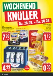 Gazetka promocyjna E Center - Angebote der Woche - Gazetka - ważna od 30.09 do 30.09.2023 - strona 26 - produkty: ACC, Alwa, angebot, Becher, beutel, coppenrath, eis, Feigen, Finish, fleisch, fleischwurst, frühstücksfleisch, geback, gerolsteine, gerolsteiner, geschirr, Goldstücke, Hausmacher, joghur, joghurt, joghurt mit der ecke, mac, mineralwasser, Müller, reiniger, Reinigung, reis, schinken, schinkenfleischwurst, steak, steiner, Ti, wasser, wurst, ZTE