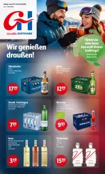 Gazetka promocyjna Getraenke Hoffmann - Prospekte - Gazetka - ważna od 18.01 do 18.01.2025 - strona 1 - produkty: bier, bio, bionade, bree, chardonnay, decke, eis, eistee, elle, jever, limo, limonade, Pinot, pinot noir, riesling, Staatl. Fachingen, tee, Ti, vodka, wasser, ZTE