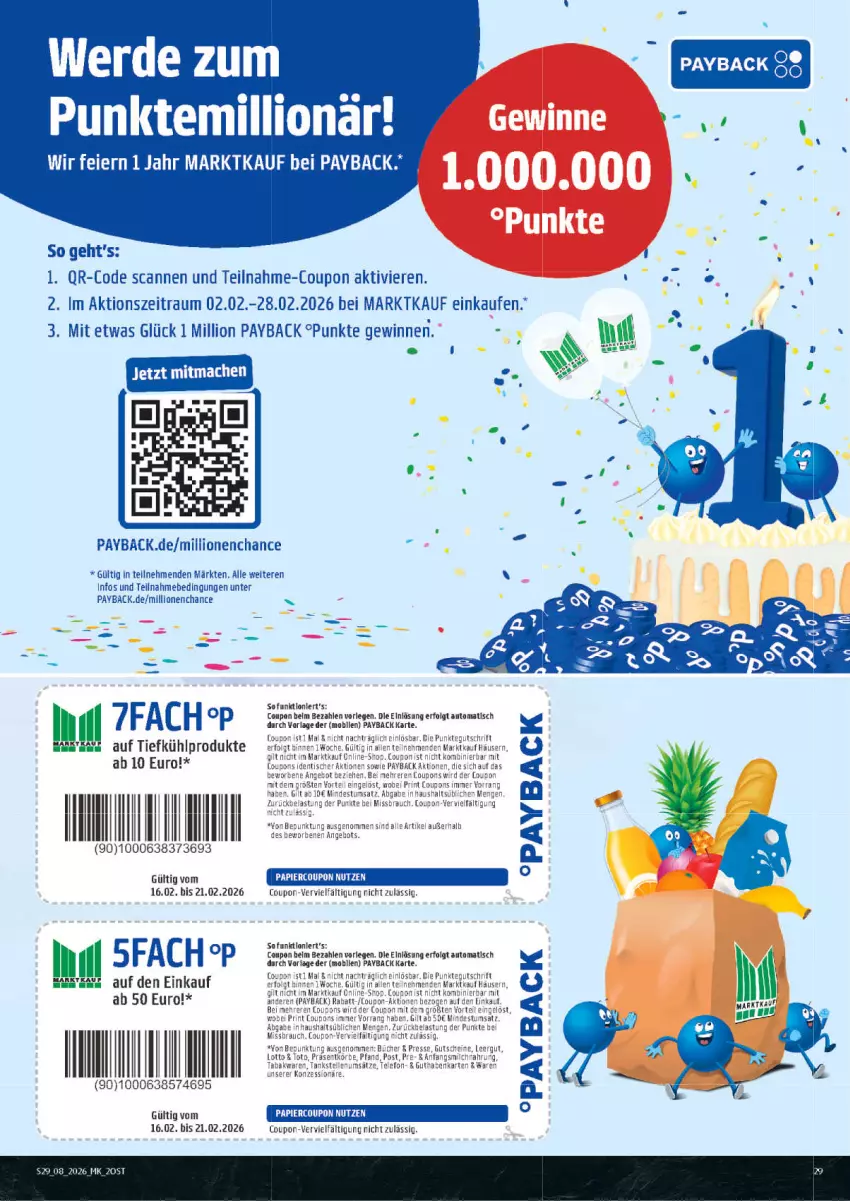 Aktueller Prospekt Marktkauf - Prospekt - von 15.02 bis 21.02.2026 - strona 29 - produkty: angebot, auto, coupon, LG, lion, papier, payback, Rauch, Ti, tisch