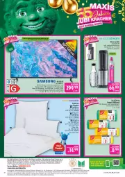 Gazetka promocyjna Marktkauf - Prospekt - Gazetka - ważna od 21.02 do 21.02.2026 - strona 44 - produkty: Astra, bett, beutel, deka, eis, ente, glaskaraffe, HDMI, Karaffe, kissen, kopfkissen, limette, limetten, Mett, metten, müllbeutel, reis, ring, sac, Samsung, Soda, sodastream, Sport, spülmaschinen, steppbett, Ti, tragegriff, uhd, usb, wasser, wassersprudler, zitrone, zitronen