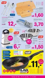 Gazetka promocyjna Kodi - Prospekte - Gazetka - ważna od 13.10 do 13.10.2022 - strona 6 - produkty: bambus, Behälter, besteck, besteck-set, bratpfanne, edelstahl, ilag, kaffee, Löffel, messer, pfanne, rwe, schneidebrett, schüssel, tee, Ti, tisch