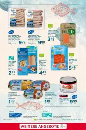 Gazetka promocyjna Selgros - Nachhaltigkeit - Gazetka - ważna od 22.01 do 22.01.2025 - strona 7 - produkty: angebot, angebote, aqua, bio, blume, blumen, blumenöl, eis, elle, filet, filets, fisch, fische, Fischer, forelle, gewürz, hering, Herings, heringsfilets, krone, lachs, marinade, matjes, natur, Ofen, Rauch, reis, rel, ring, rügenfisch, Schal, Schale, Schere, steinofen, thunfisch, Ti