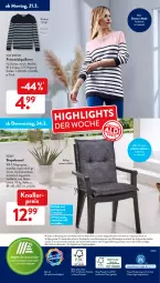 Gazetka promocyjna AldiSud - ALDI Aktuell - Gazetka - ważna od 26.03 do 26.03.2022 - strona 49 - produkty: aldi, alle artikel ohne dekoration, angebot, armlehnen, Brei, damen-mode, dekoration, dell, drucker, eis, elle, Engel, ente, Garten, gin, kerze, kleid, Kleidung, knallerpreis, lebensmittel, Mode, papier, Pullover, reis, resa, sessel, stapelsessel, Strickpullover, Ti, ZTE